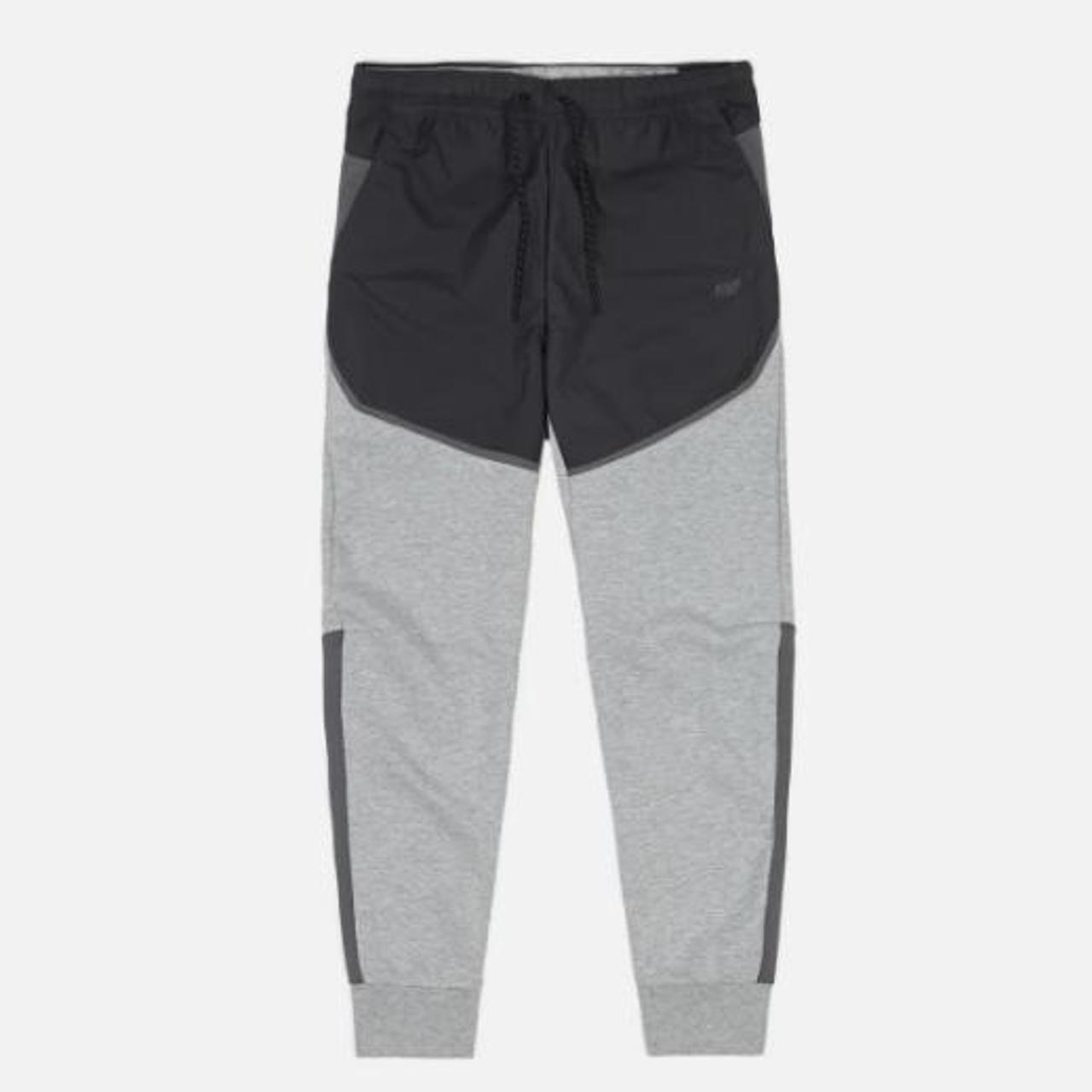 nike tech fleece woven grey