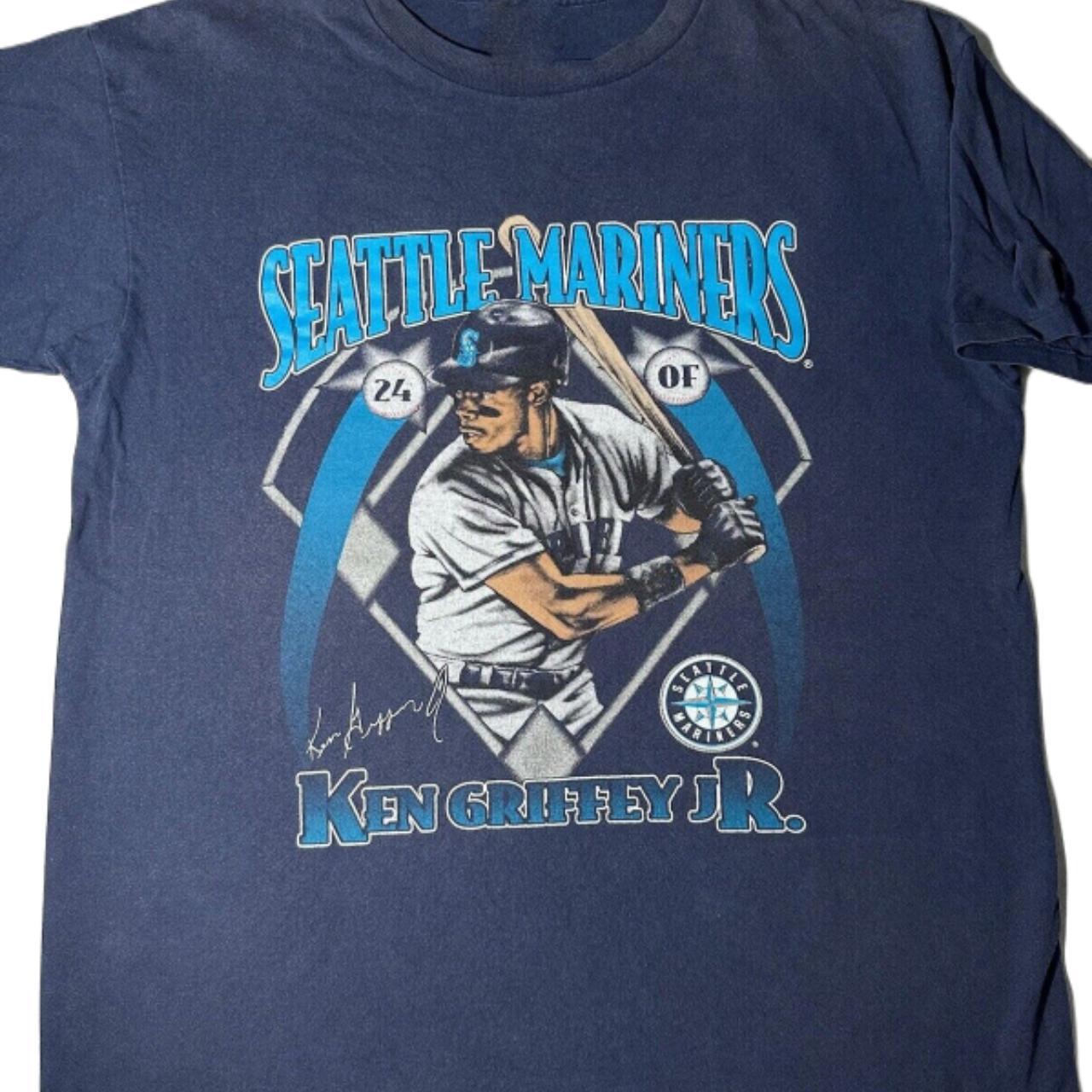 Seattle Mariners T Shirt Vintage MLB 90's Ken - Depop