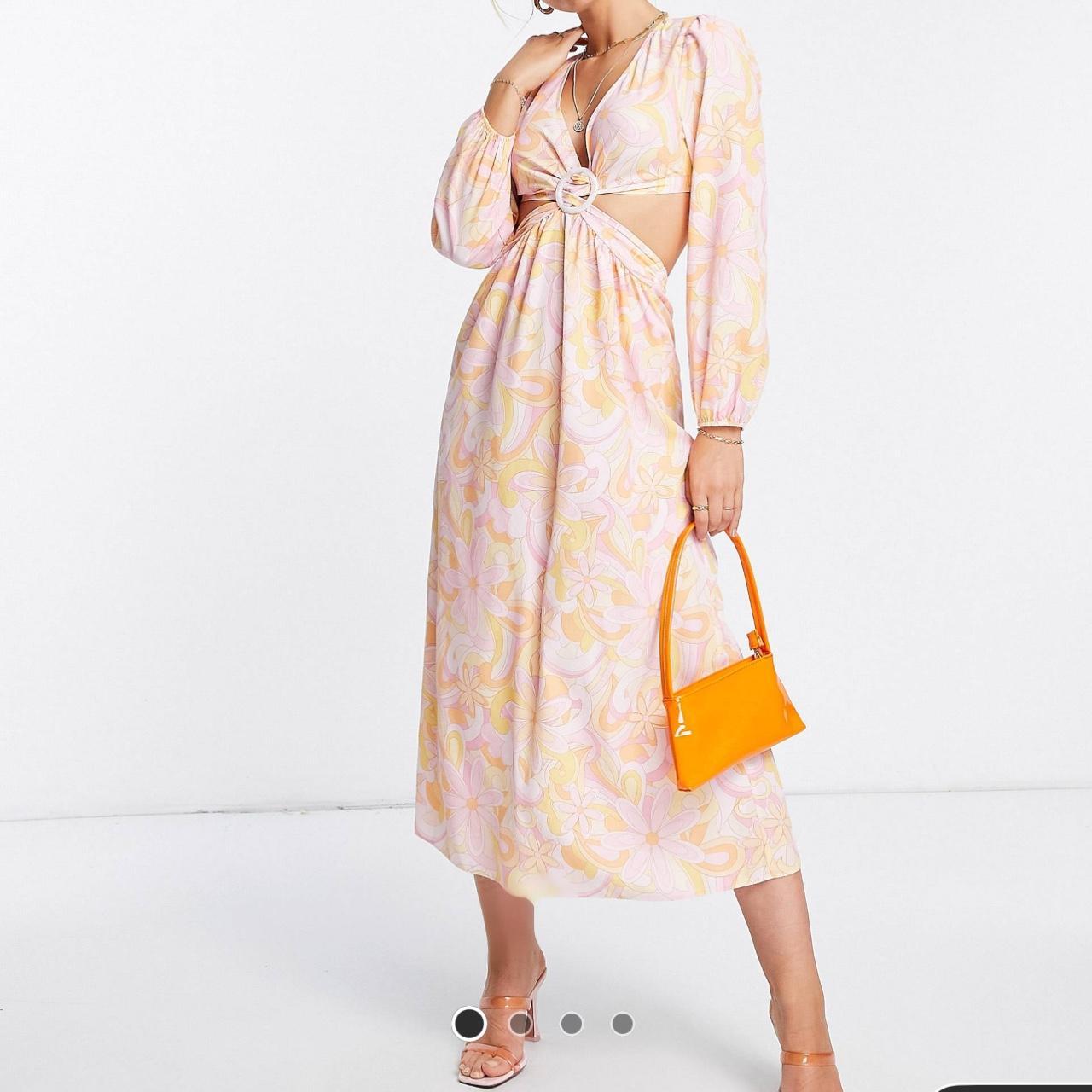 MISS SELFRIDGE fruit salad cut out pattern Depop