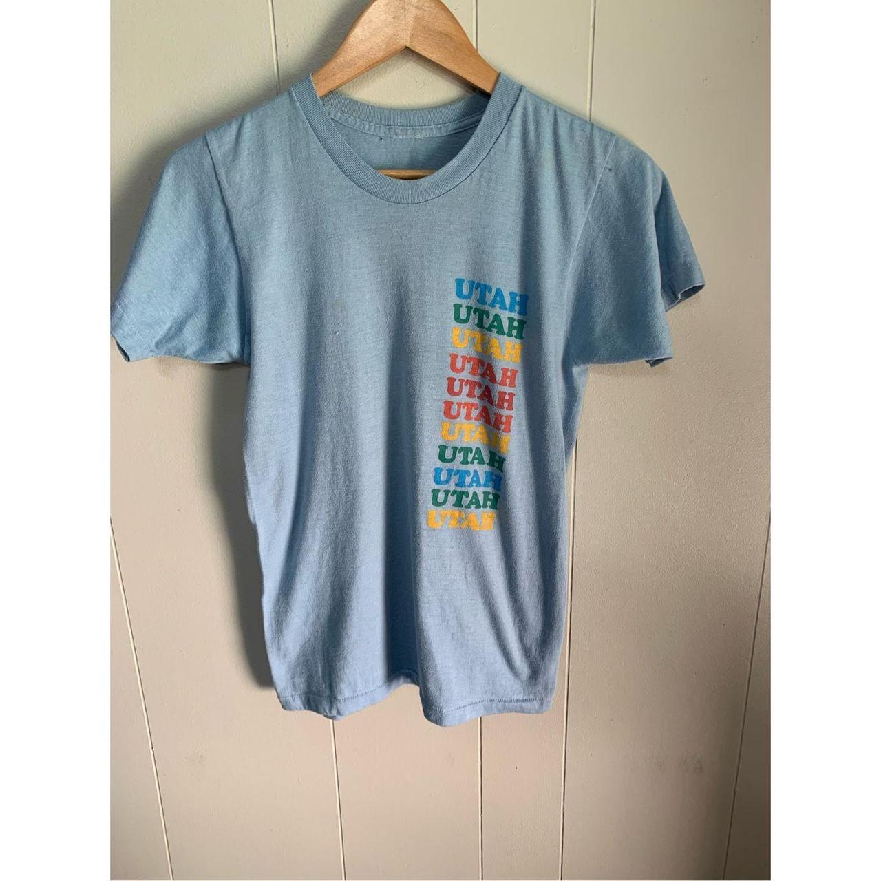 Vintage Utah Tee Shirt Vintage tee so it does have... Depop