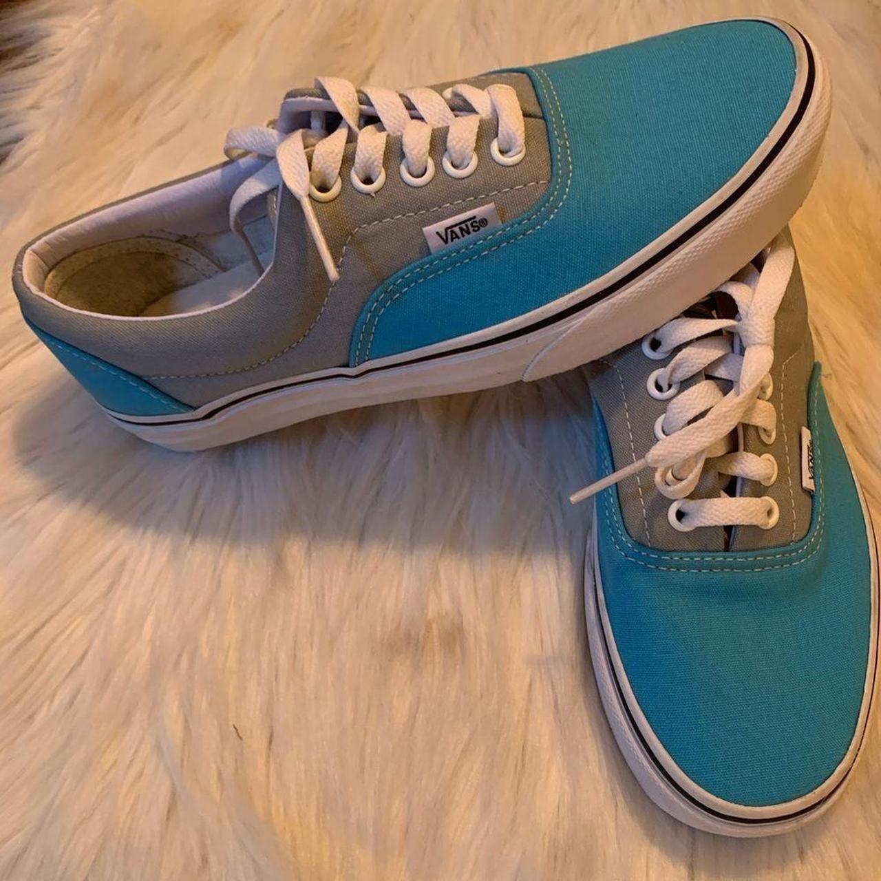 Two tone blue outlet vans