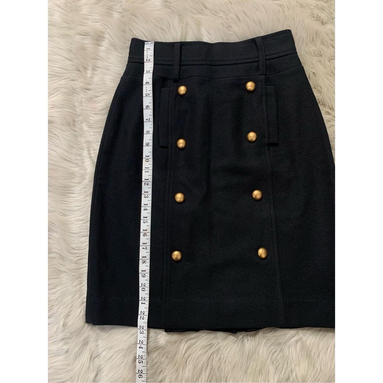 Camilla and Marc Women's Black and Gold Skirt (8)