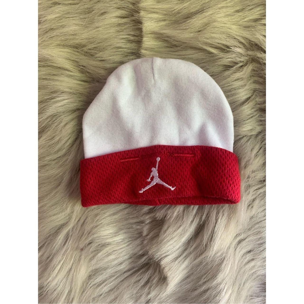 Knitted Hat Jordan White Beanie Air Jordan Ribbed Knit Cuff Beanie