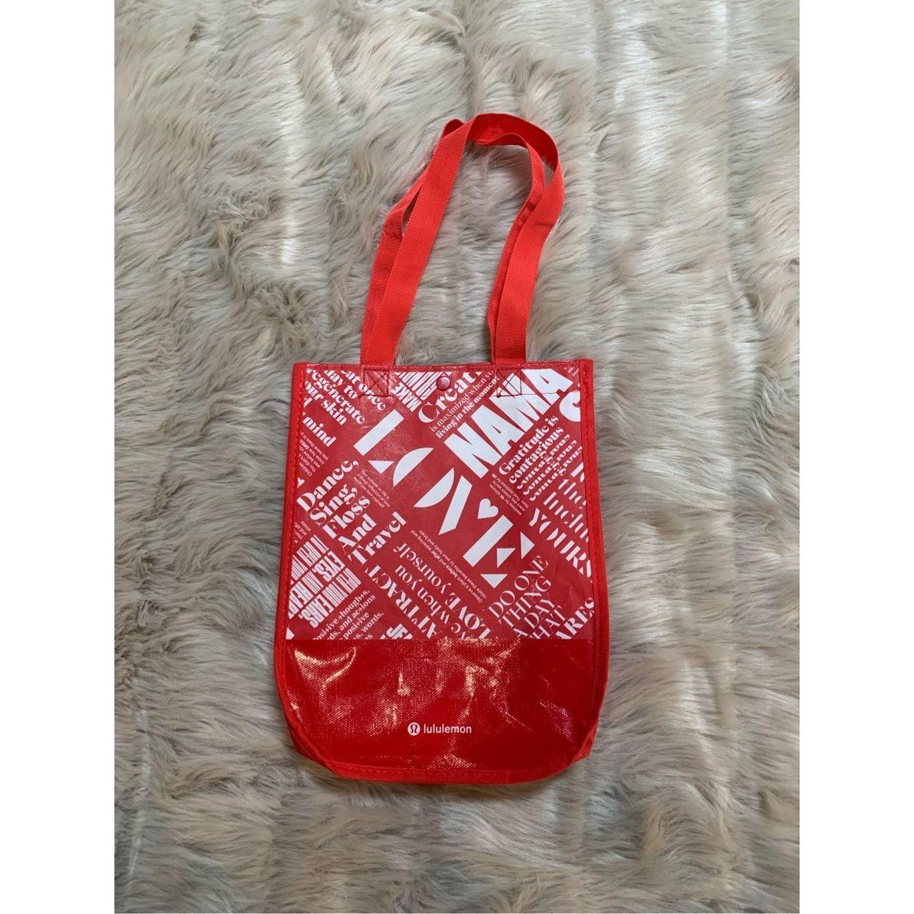 Lululemon Athletica Reusable Red White Small Depop