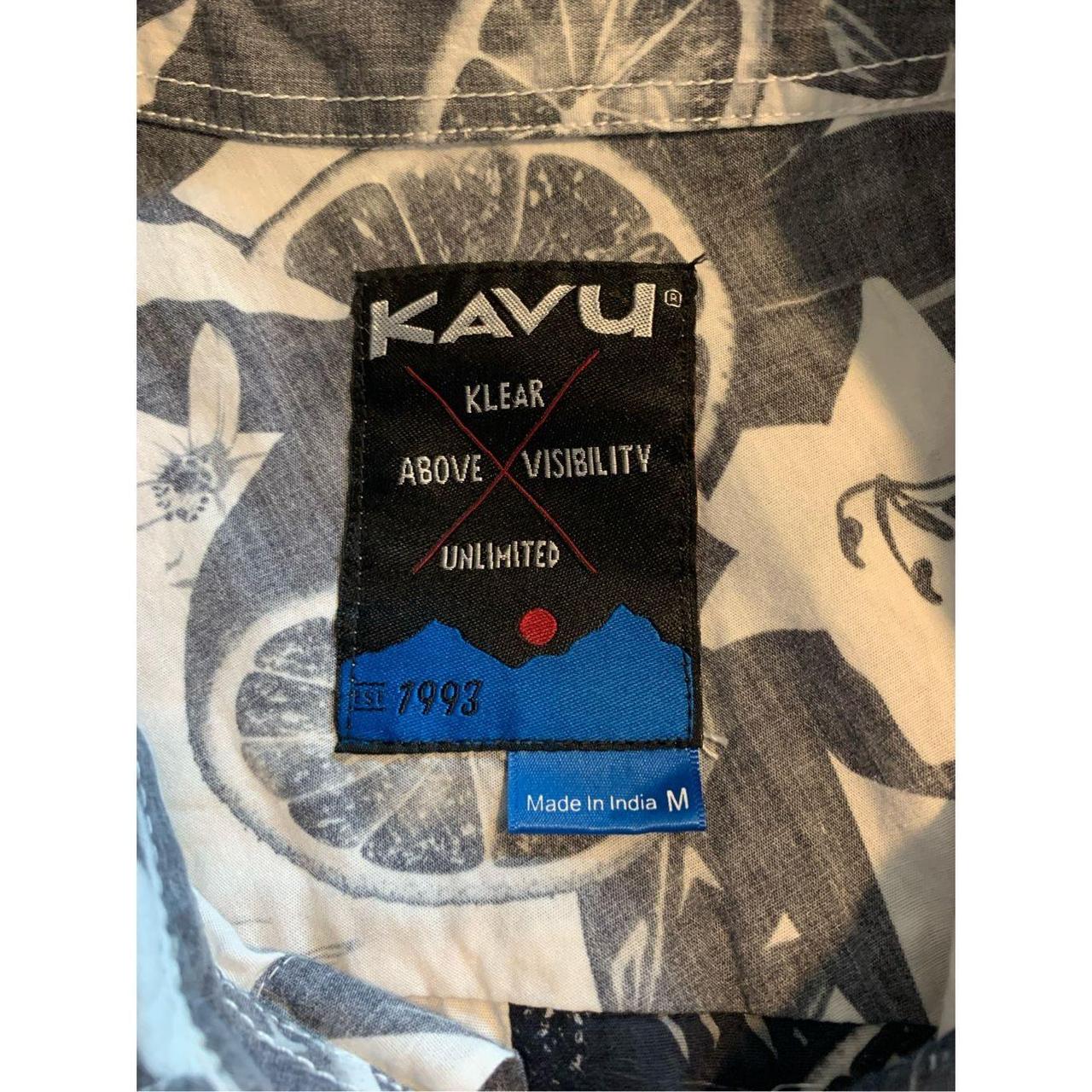 KAVU The Jam Shirt Citrus Grove Medium 100 Depop