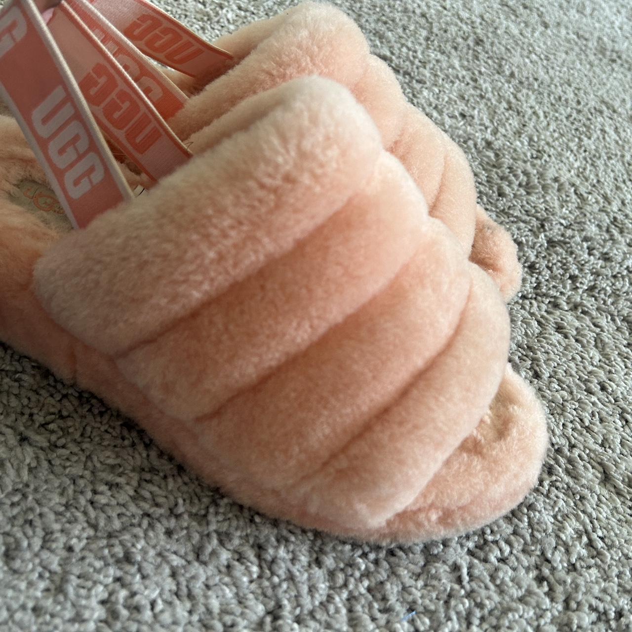 Peach colored UGGS Worn 1 2 times Paid 110 Depop