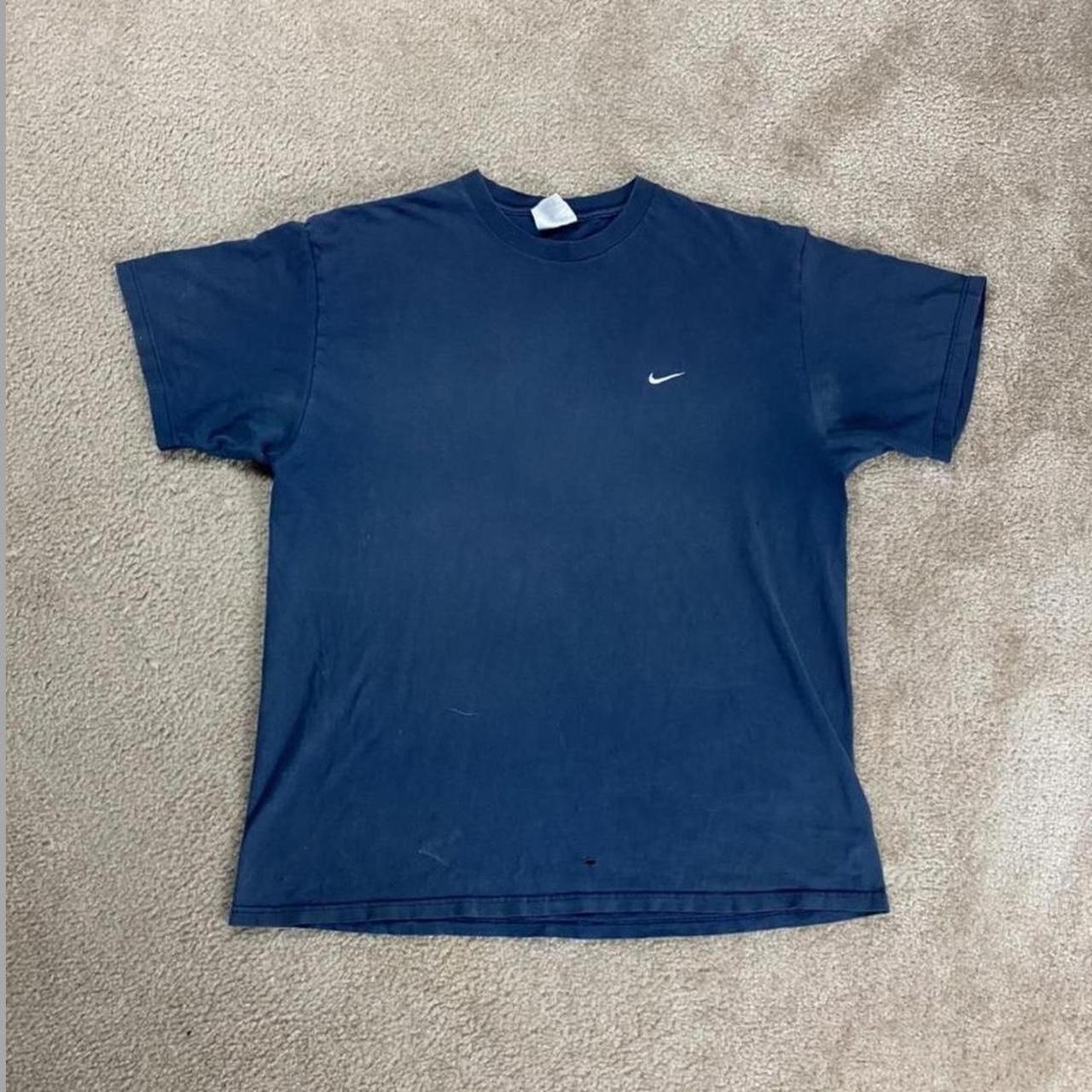 Nike Men's Navy T-shirt | Depop