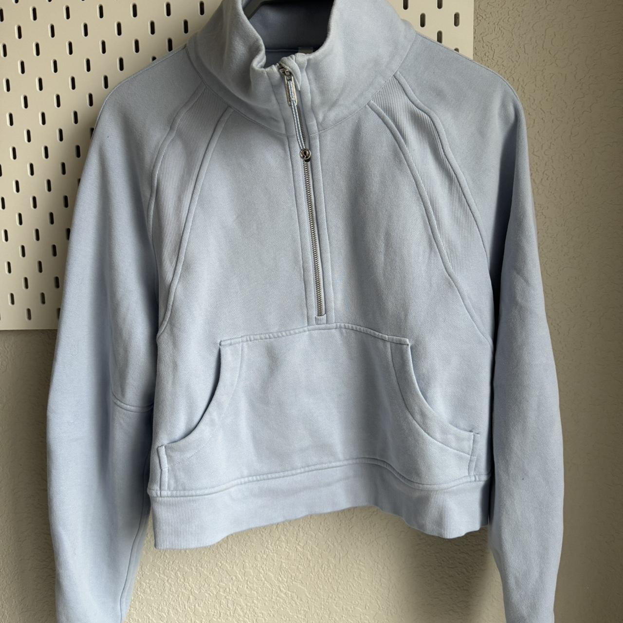 NWOT Lululemon Scuba Oversized Funnel-Neck Half Zip  - Depop