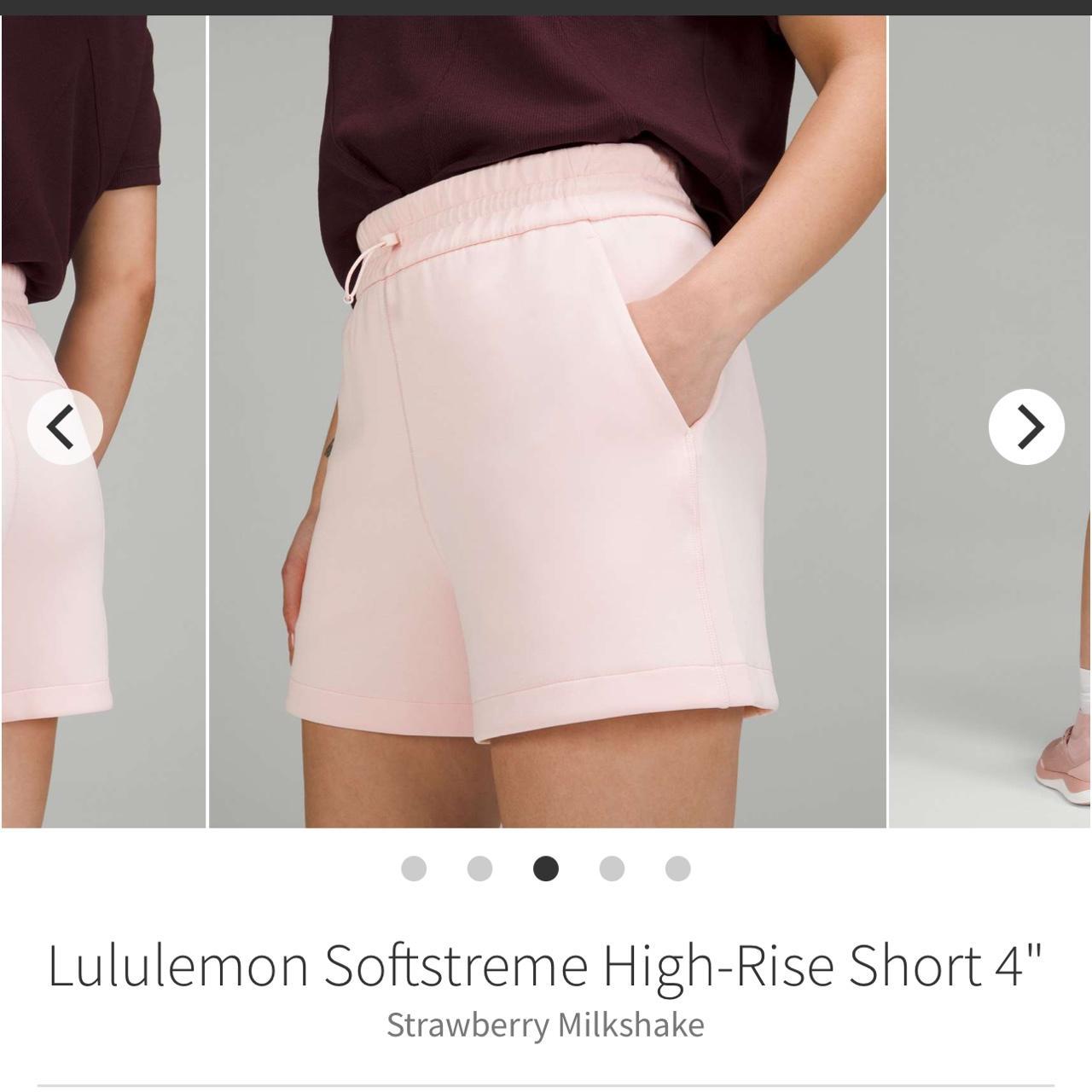 lululemon softstreme high rise short