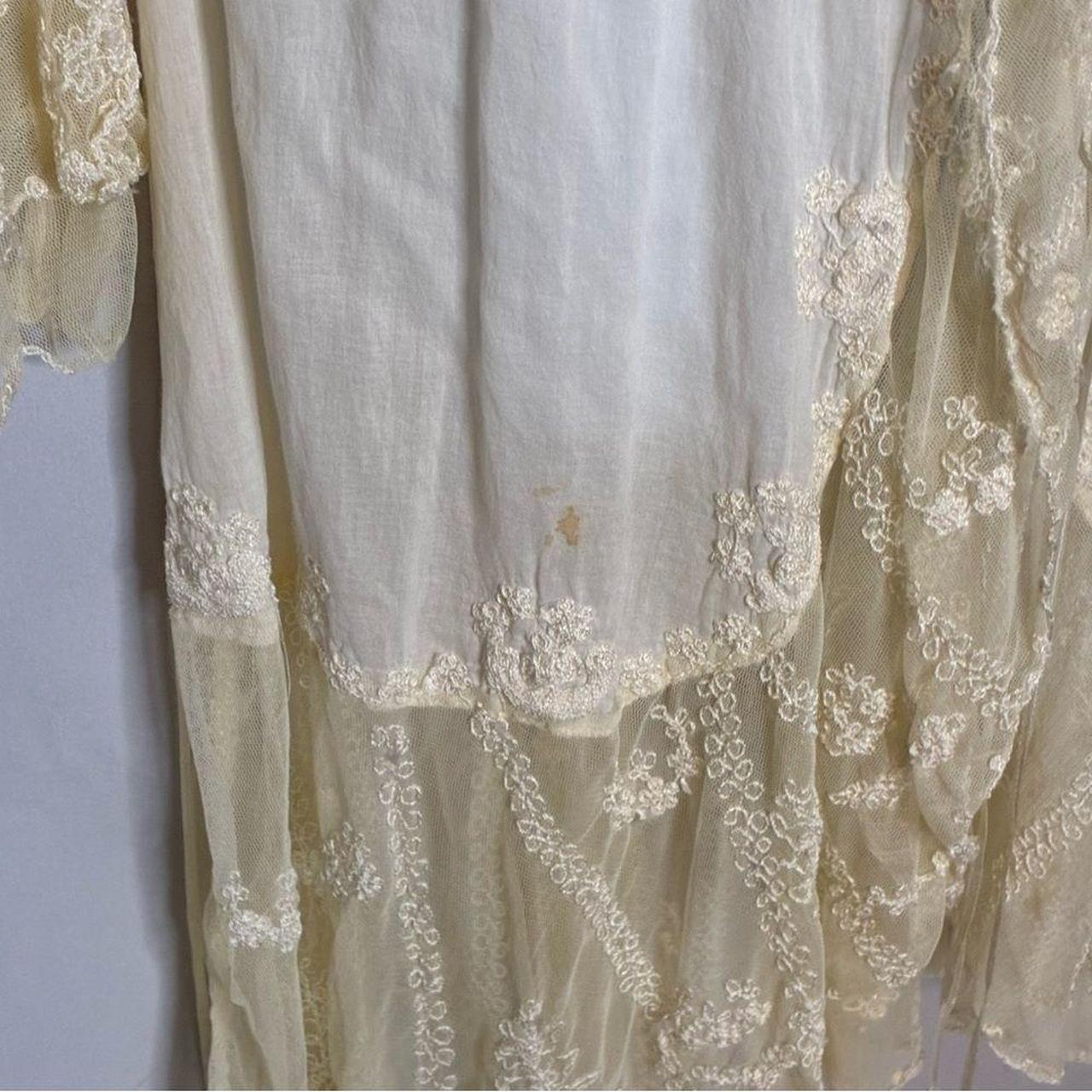 Source Unknown Women's Blouse - Cream - L – Indul… - image 4