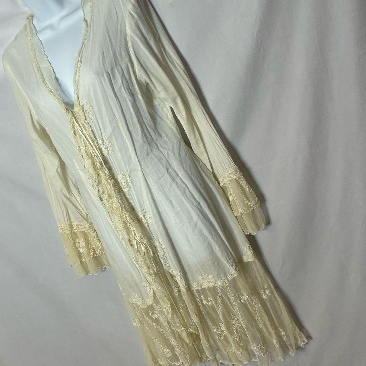 Source Unknown Women's Blouse - Cream - L – Indul… - image 2