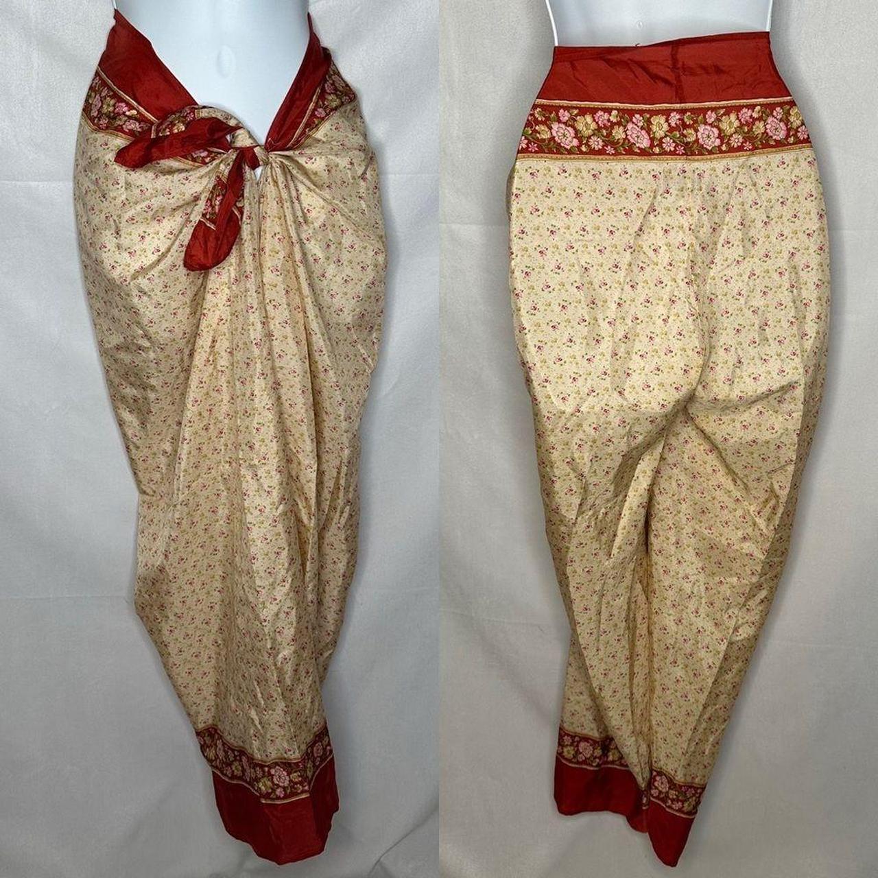 Source Unknown Women's Pants - Multi/Red - One si… - image 1