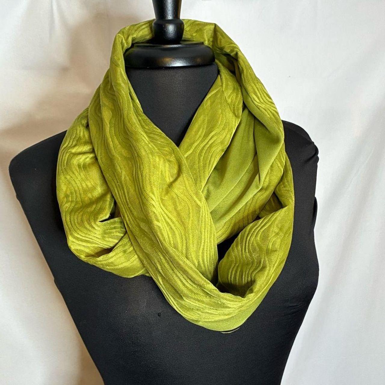 Source Unknown Women's Scarf - Green – Add a touc… - image 3