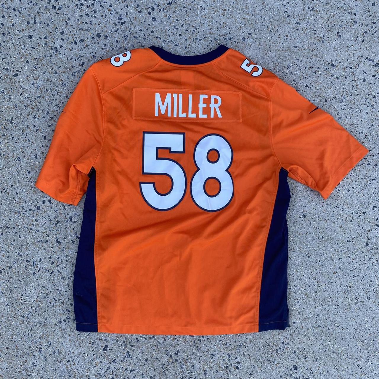 Nike Men’s Von Miller #58 NFL On Field Jersey Size XXL Denver Broncos