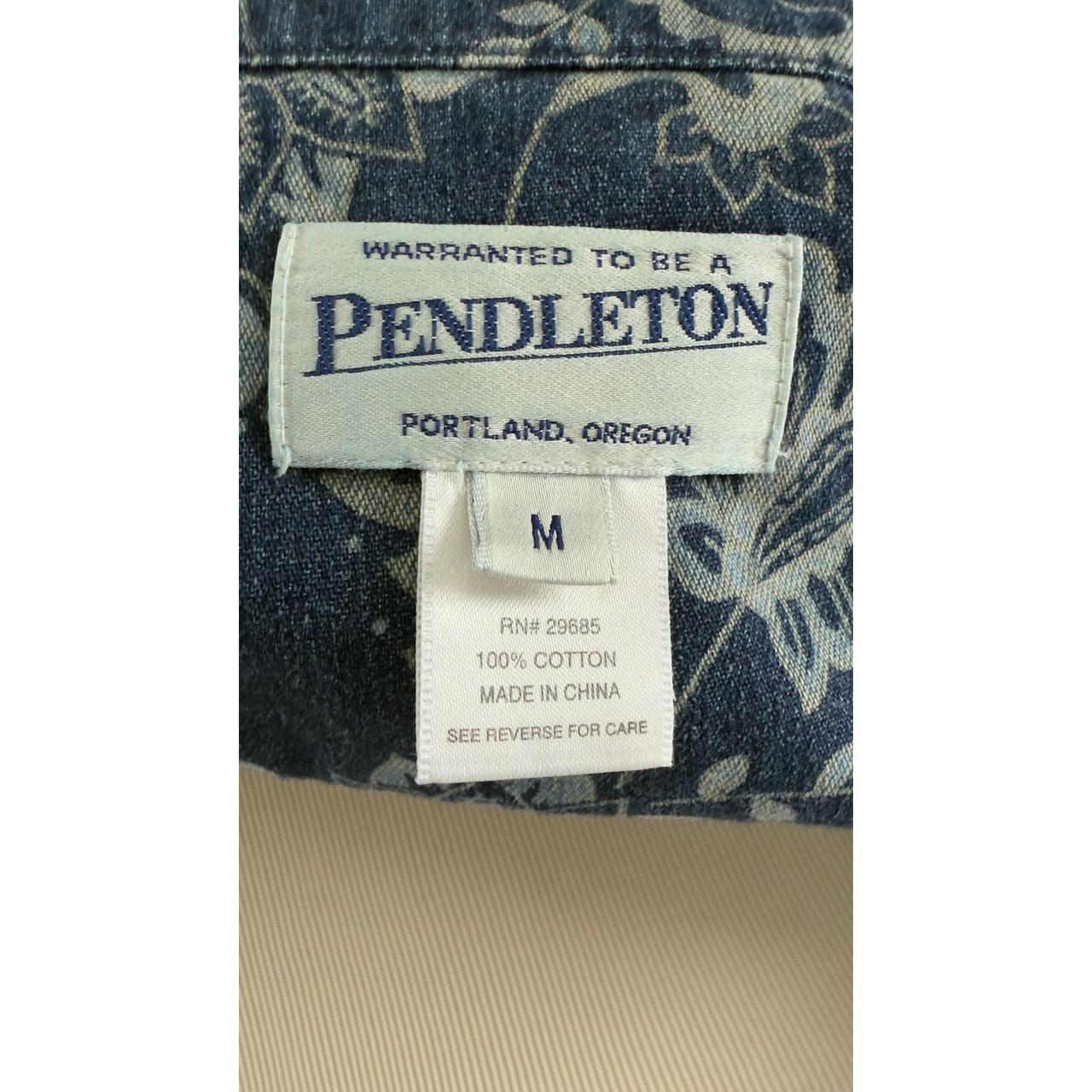Pendleton Women's Lightweight Jacket - Blue/White… - image 5