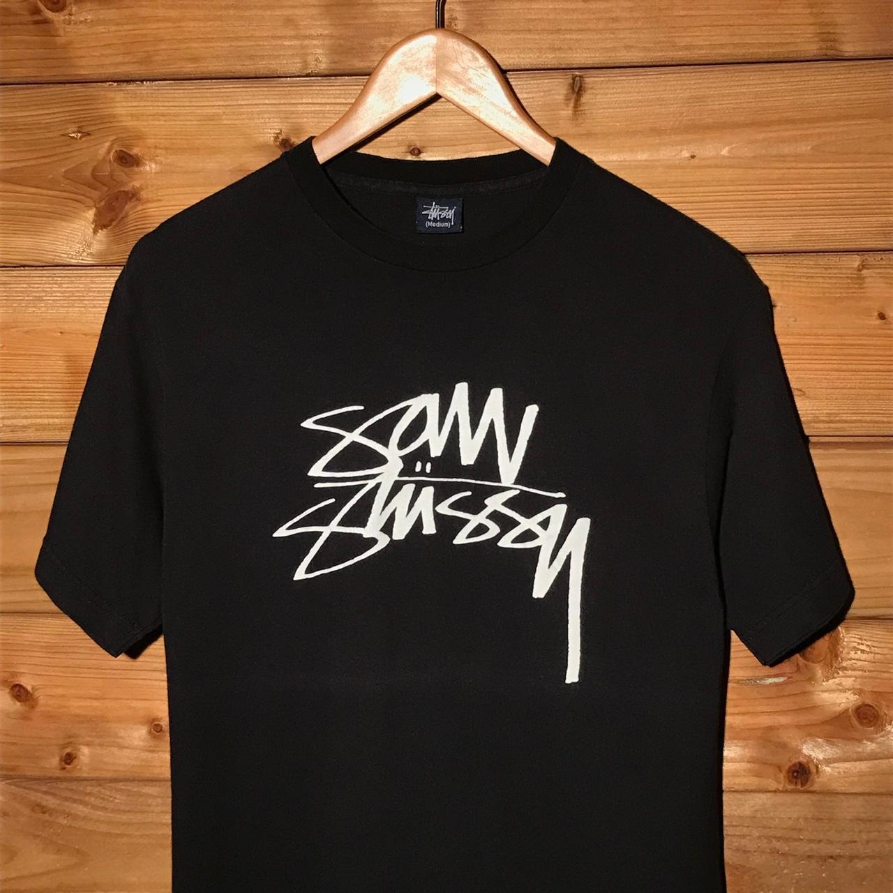 stussy black shirt