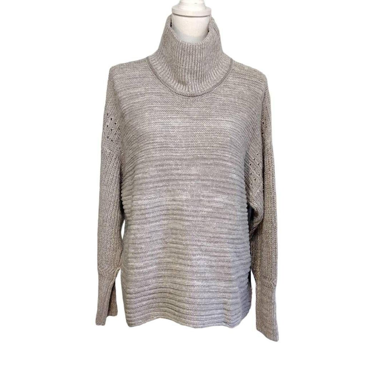 Silver clearance turtleneck sweater