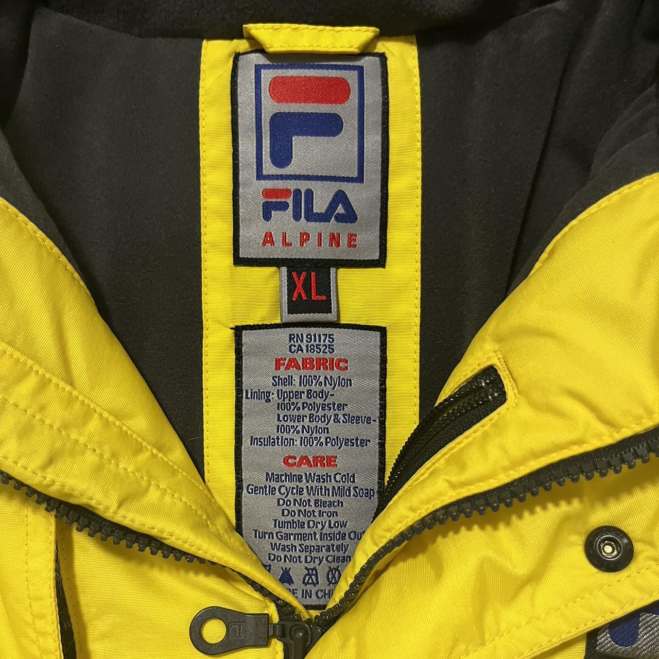 Fila on sale upper jacket