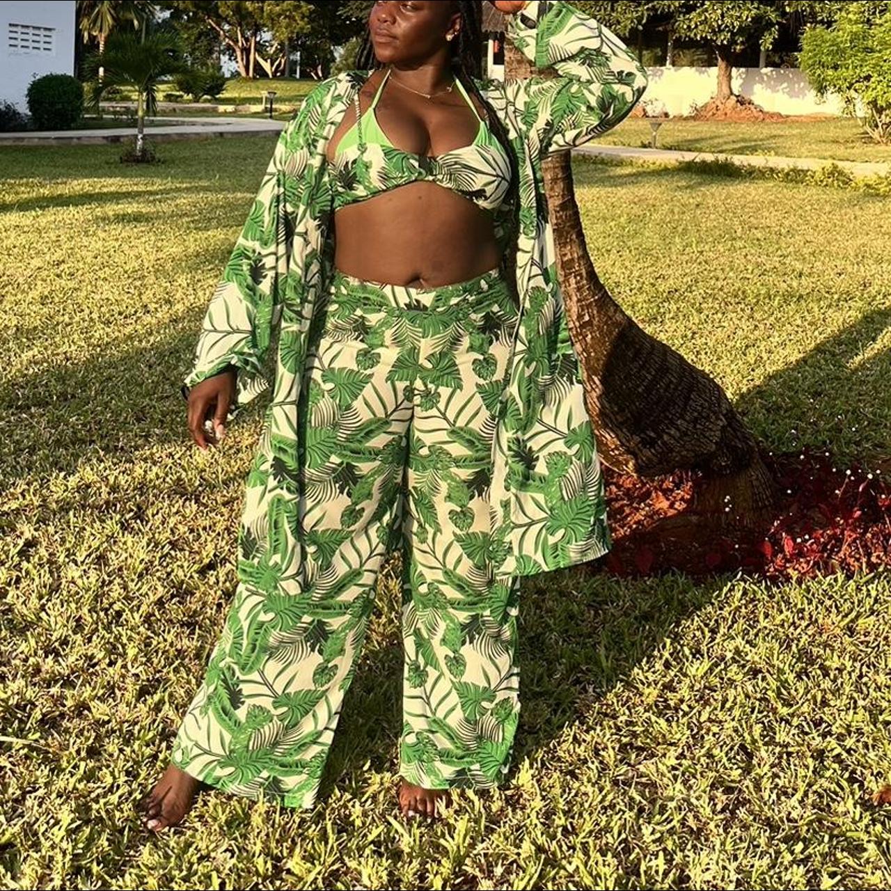 2 piece shop tropical outfit