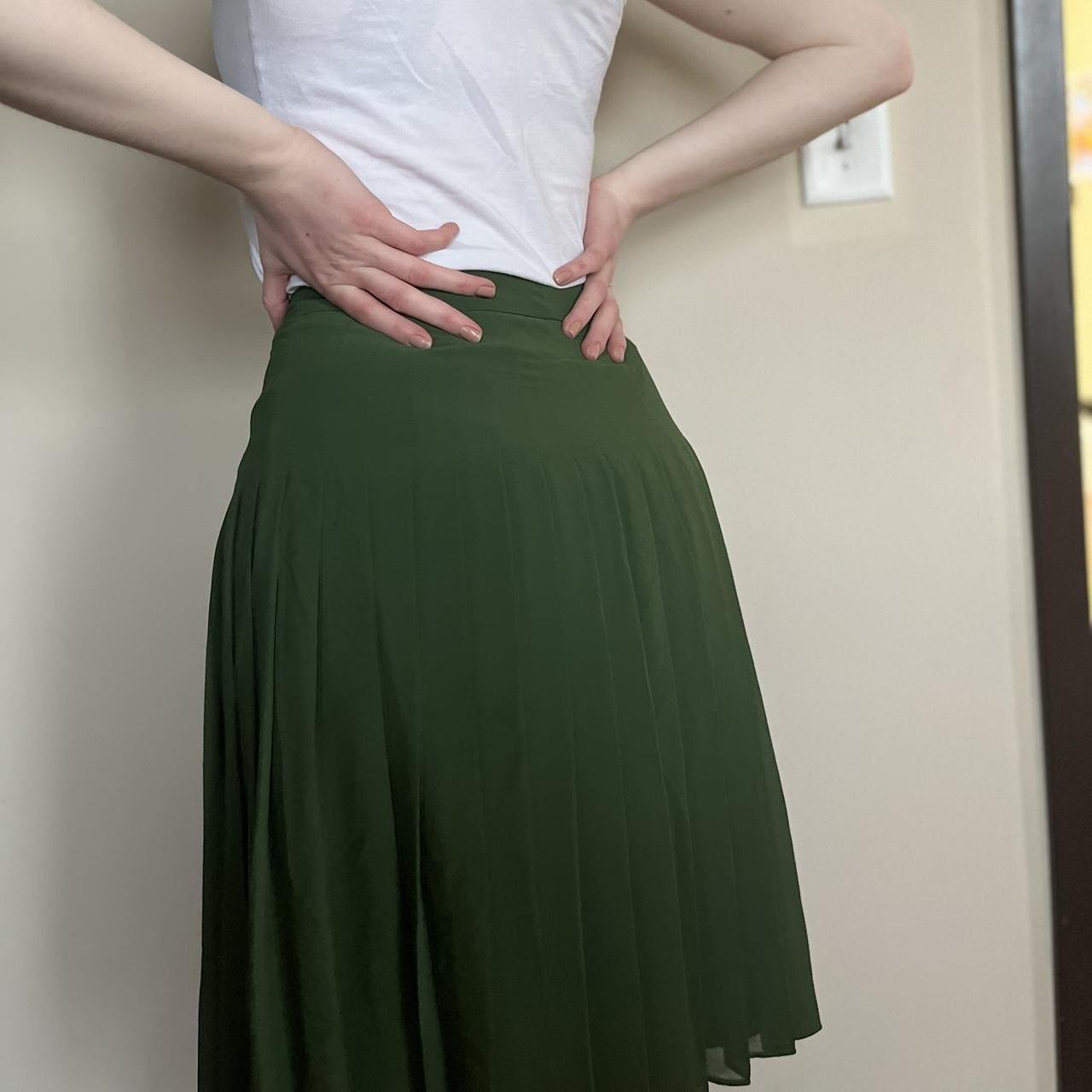 Ann Taylor Women's Green Skirt