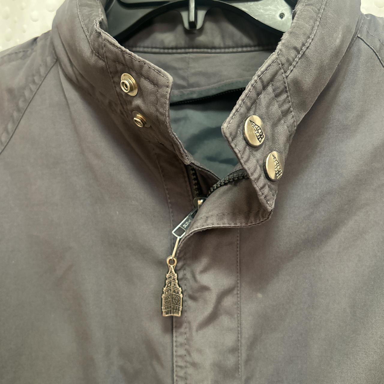 London Fog Men's Bomber Jacket - Grey/Black - L –… - image 2