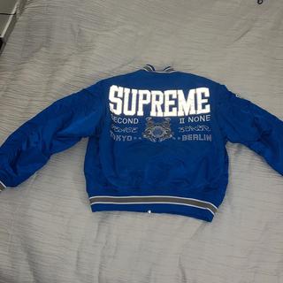 Supreme Second to none MA-1 Jacket ReleasedJuly 2022 - Depop