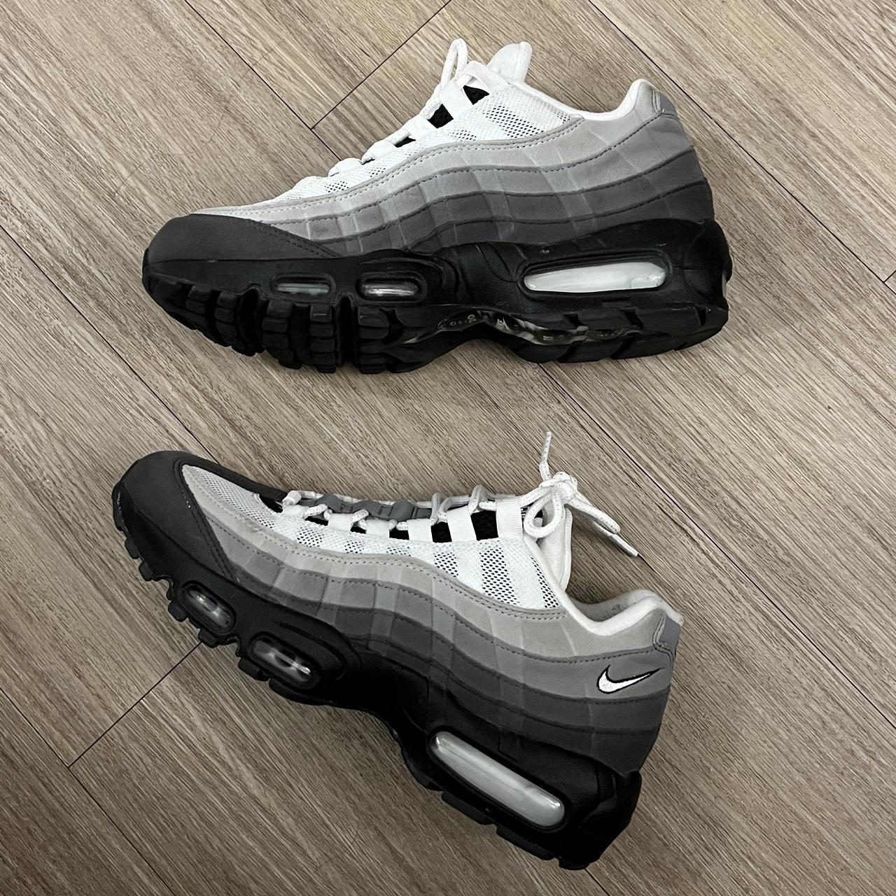 Men's air max 95 og shoes - black/white/granite sale