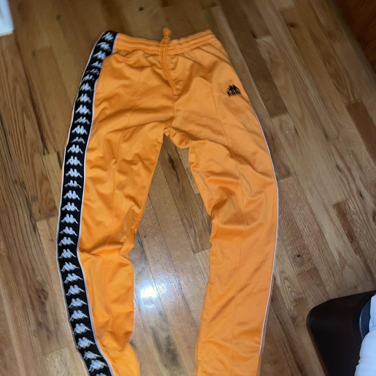 Orange store kappa sweats