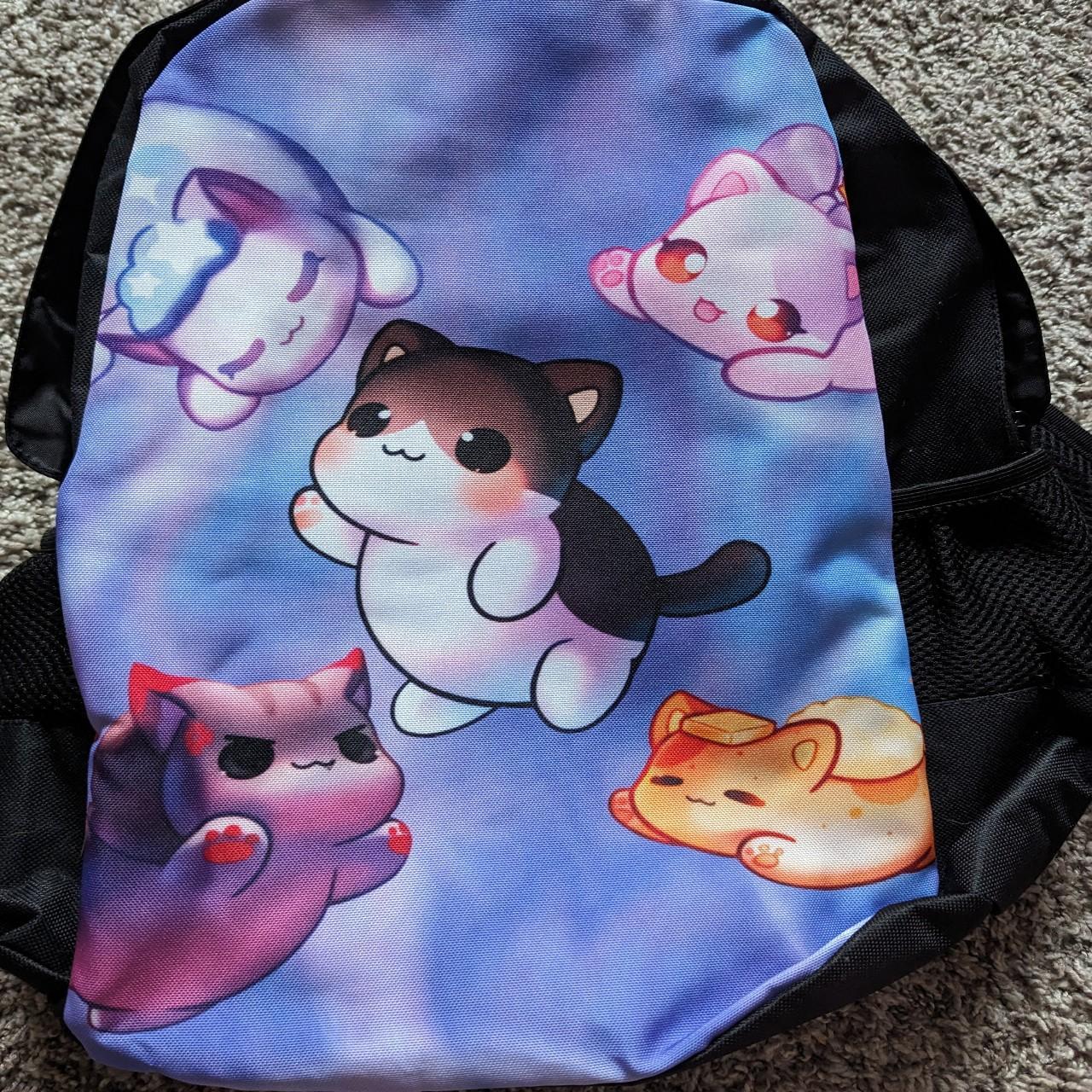 Aphmau Backpack! In new condition, has lots of - Depop