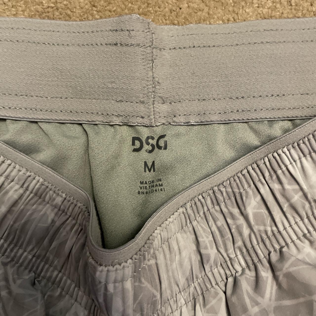 DSG Men's Silver Shorts Depop