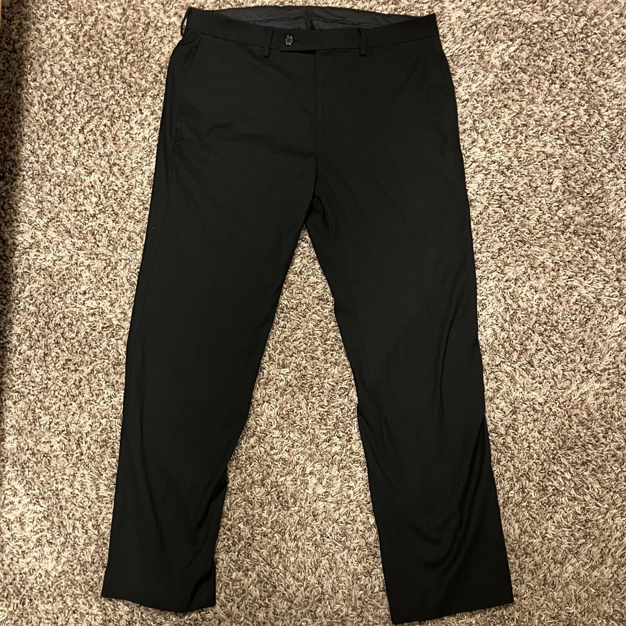 Ralph lauren black dress pants best sale