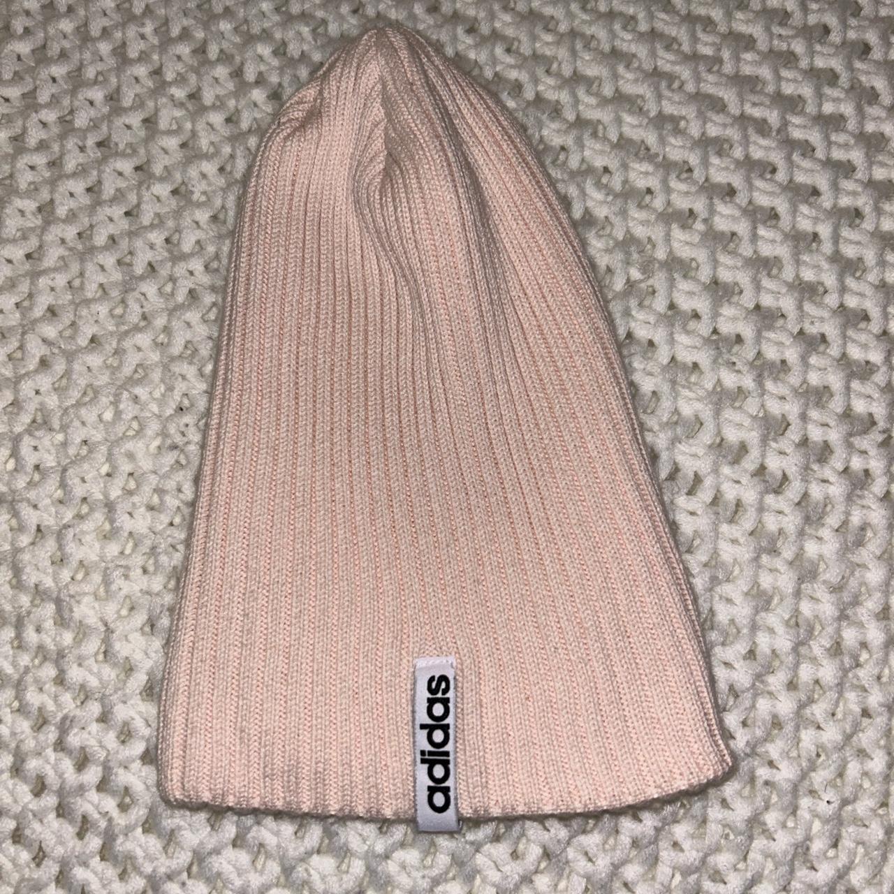 Adidas light pink outlet beanie