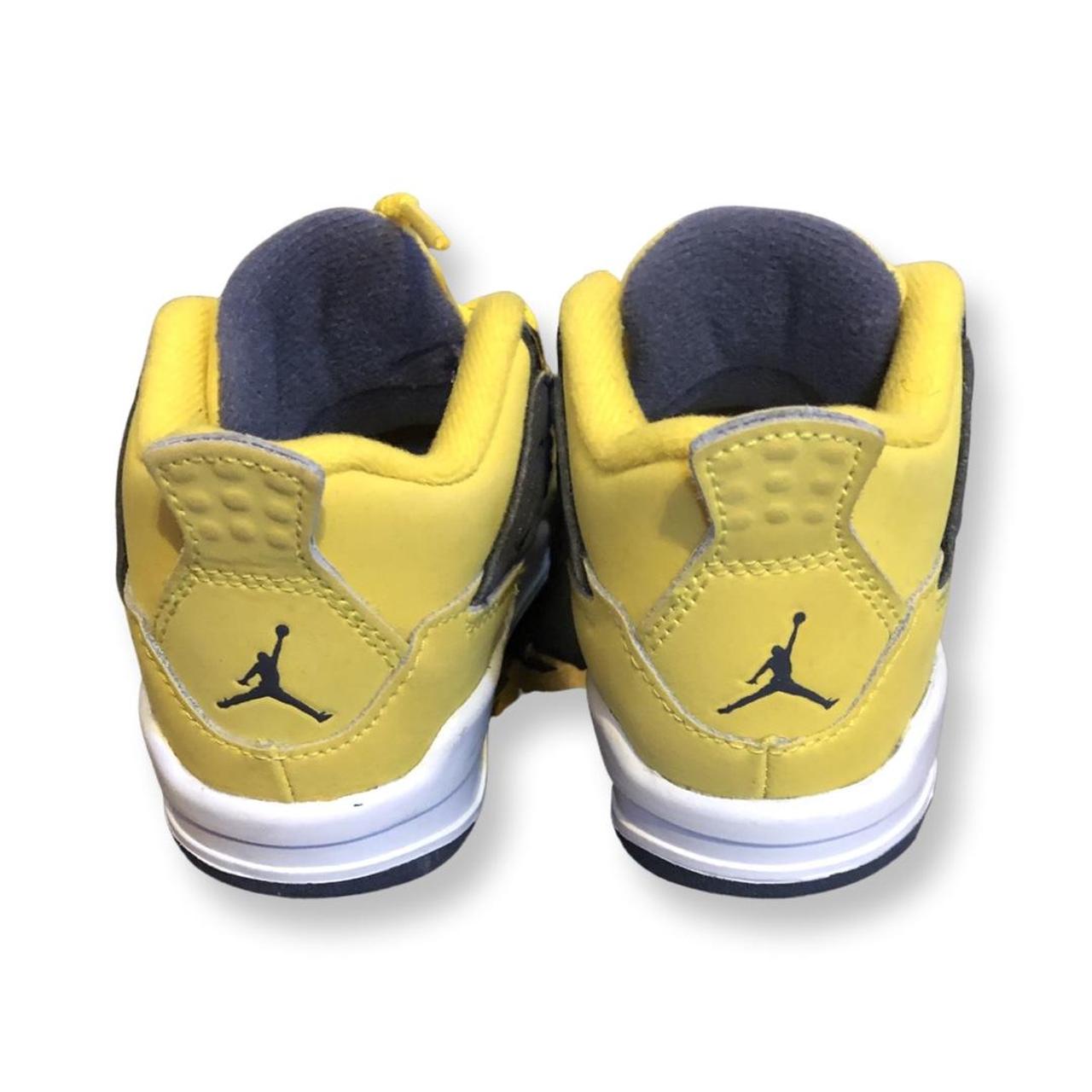 preschool yellow and black jordans