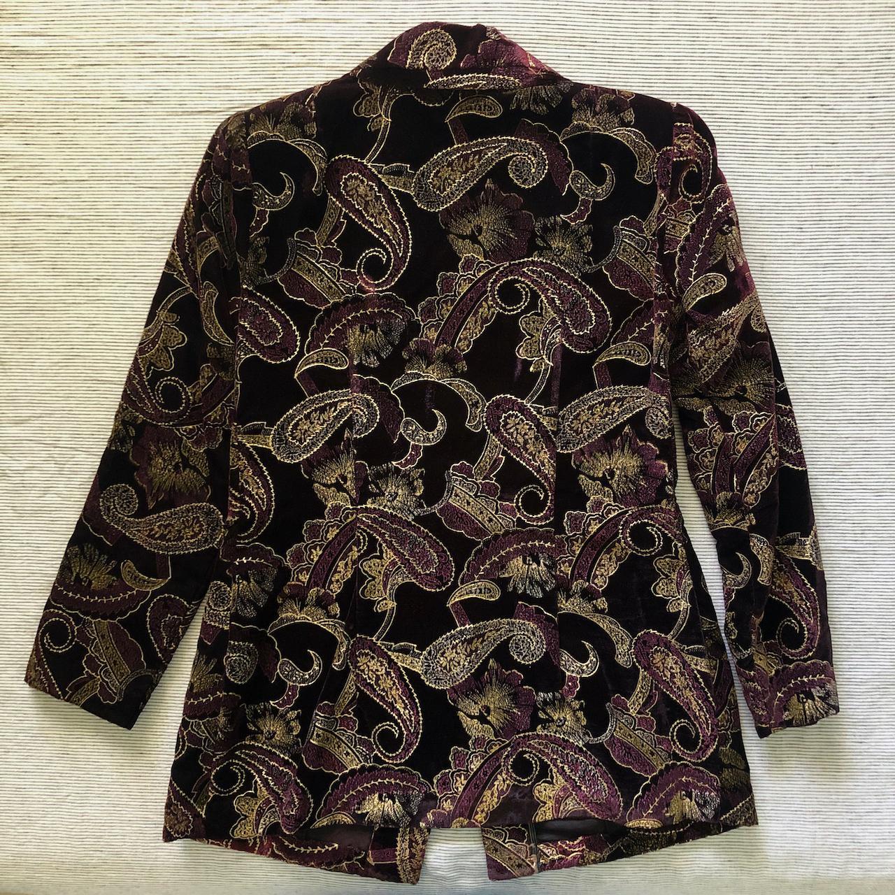 Amazing, custom tailor-made velvet/velour-feel... - Depop