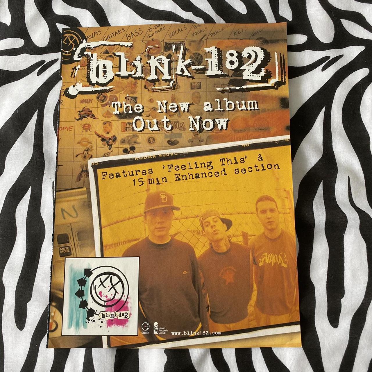 Blink 182 outlet Promo Poster