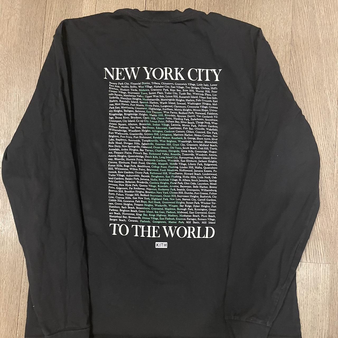 kith New York City liberty long sleeve t shirt size...