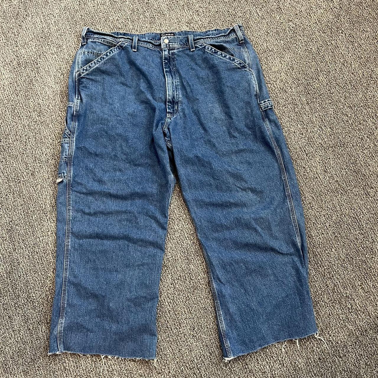 Polo Ralph Lauren carpenter jeans,40w, cropped 26... - Depop