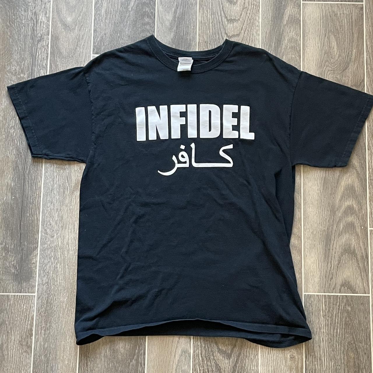 Infidel t hotsell shirt arabic