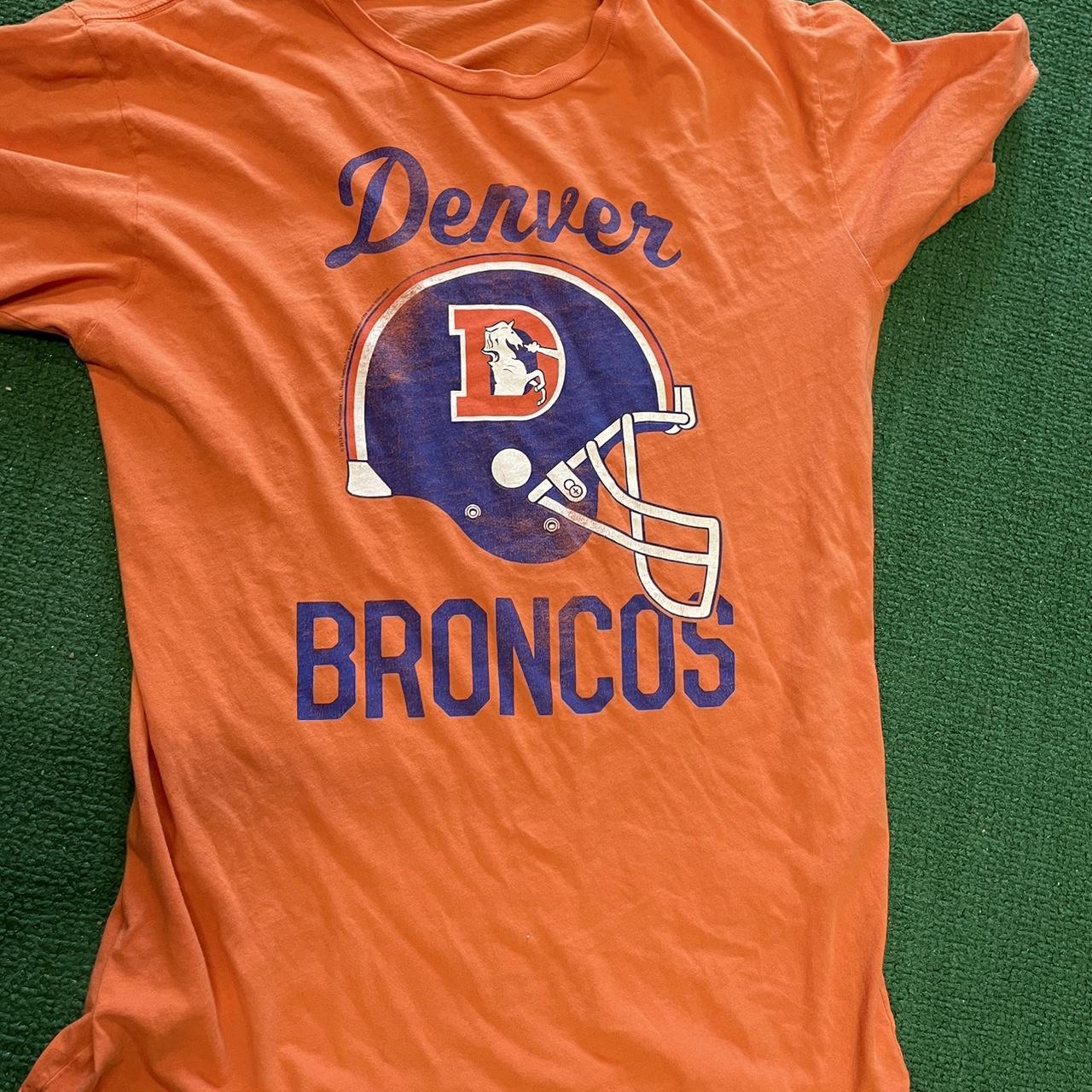 Denver Broncos NFL Mens/Unisex T-Shirt by Junk Food