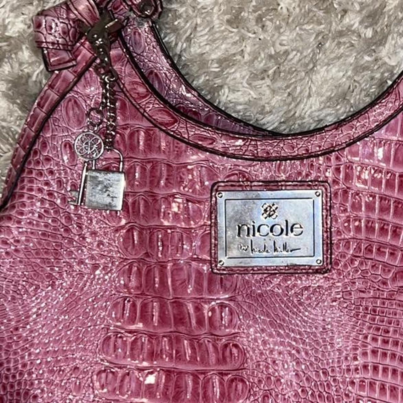 Nicole miller pink discount purse