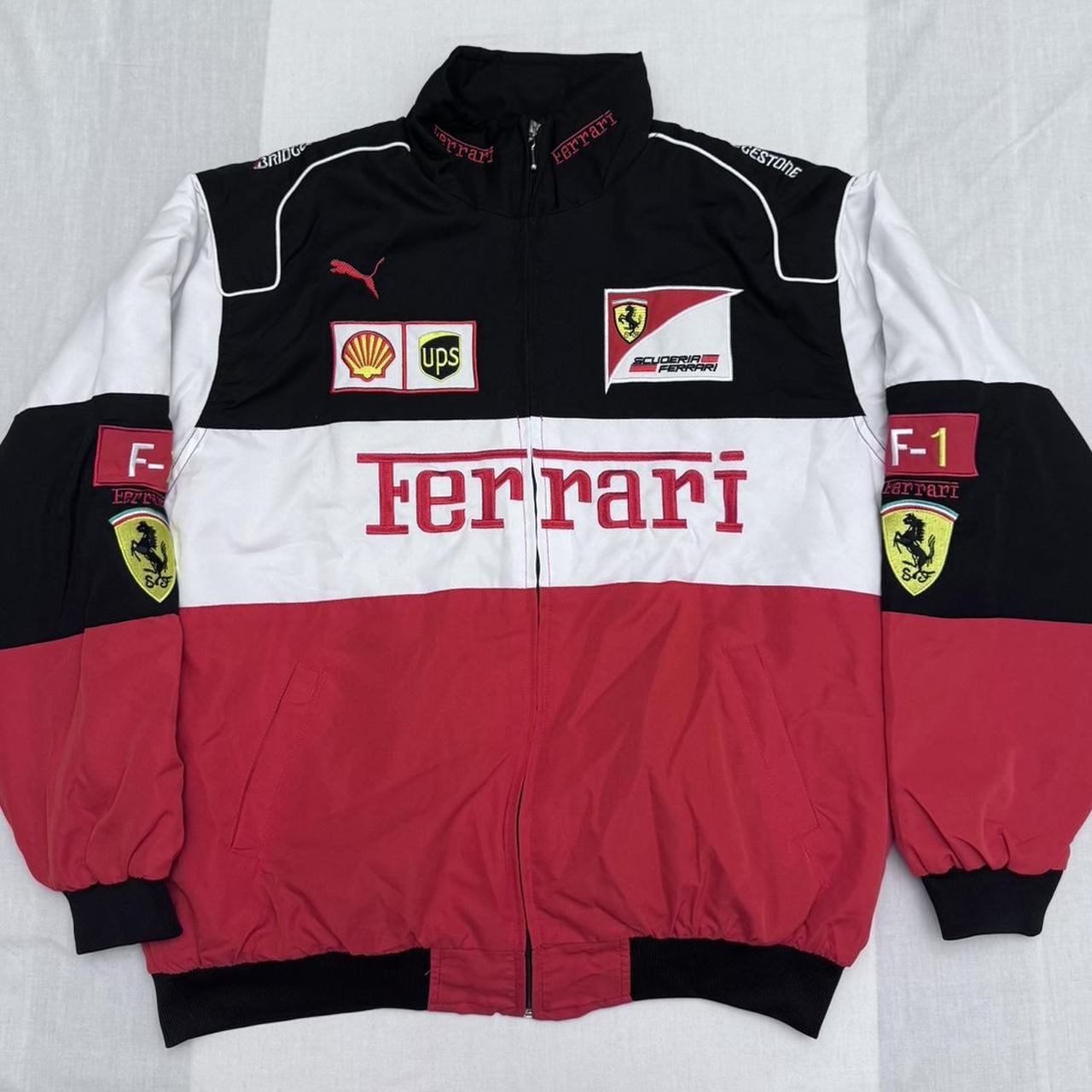 Beautiful Ferrari Bomber Jacket - Amazing ColorWay -... - Depop