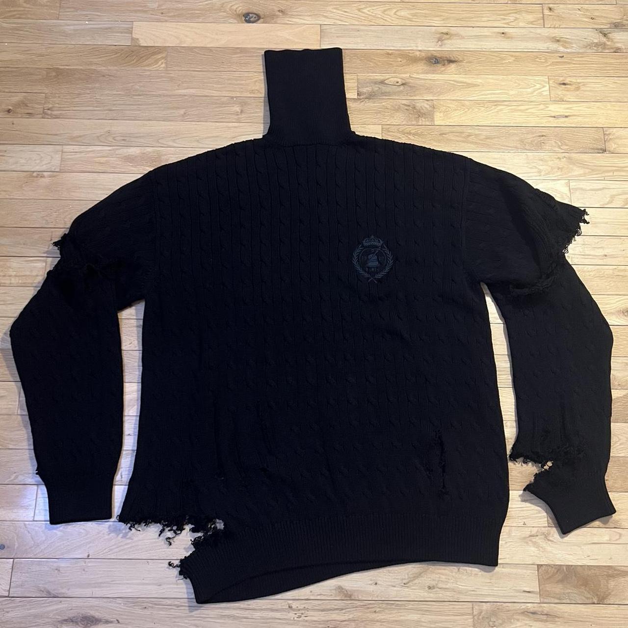 balenciaga black jumper