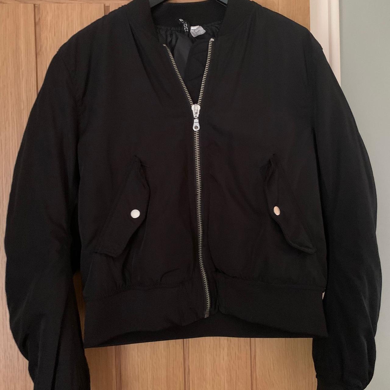 H&M Women's Black Jacket | Depop