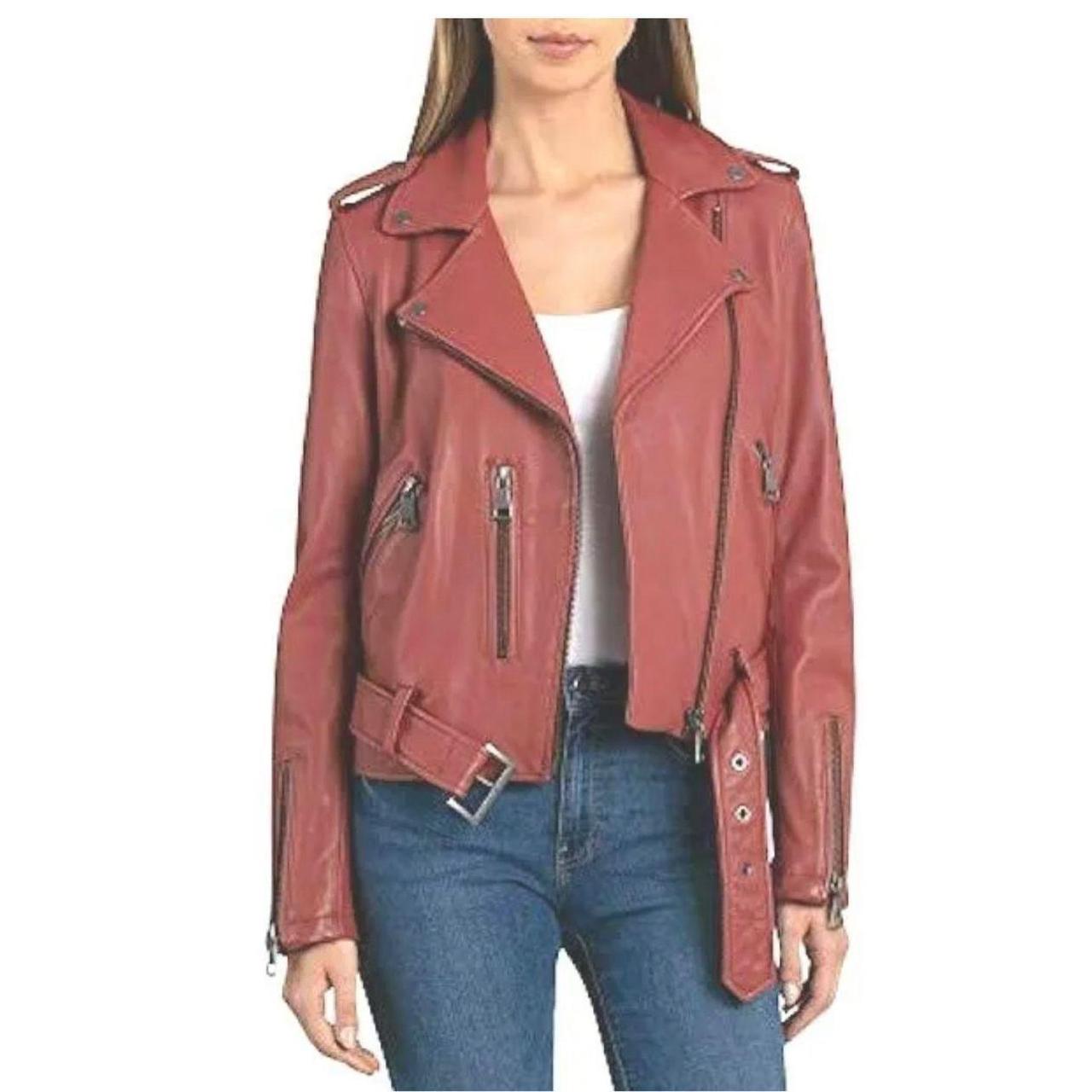 Bagatelle leather hot sale moto jacket