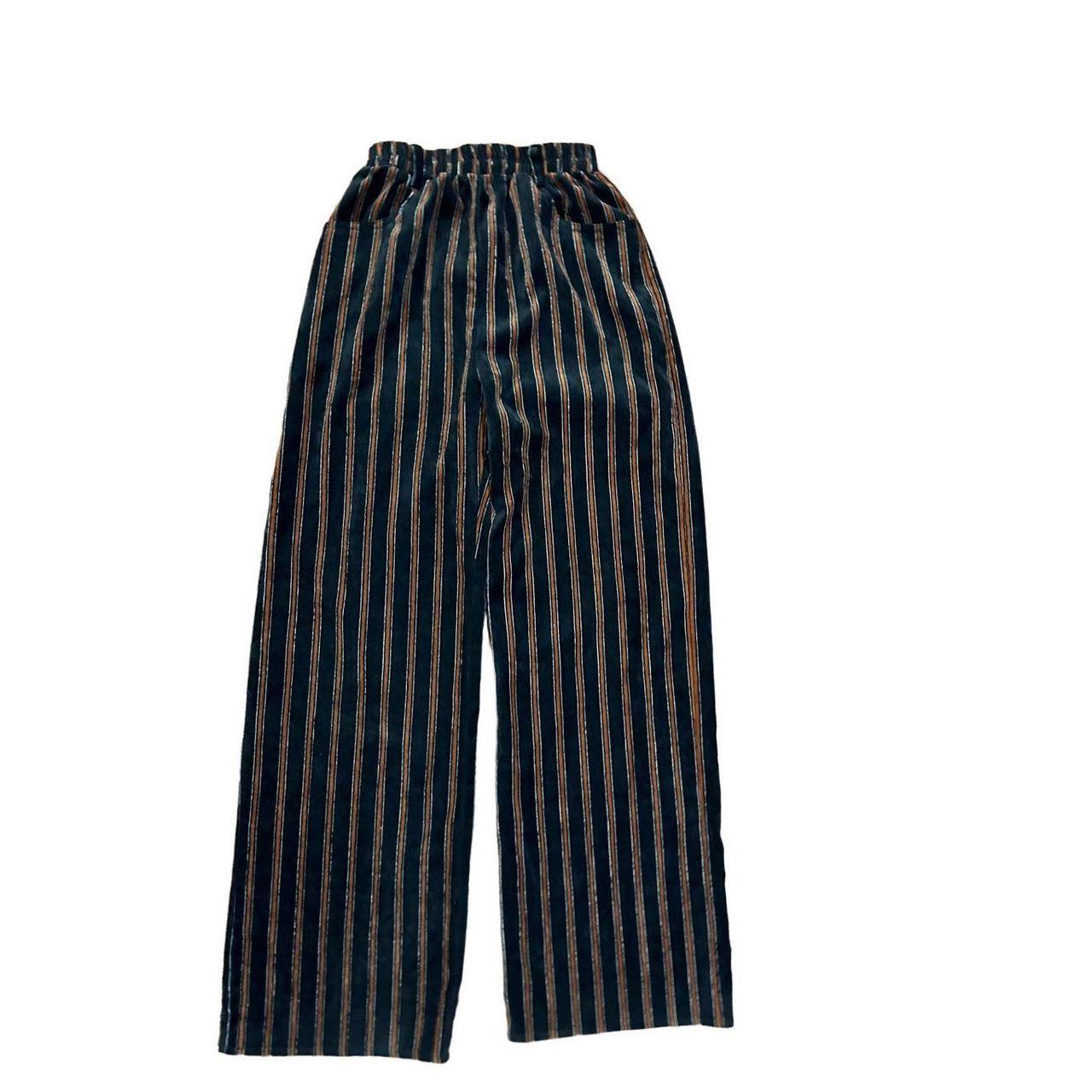 Urban outfitters black and white best sale striped pants