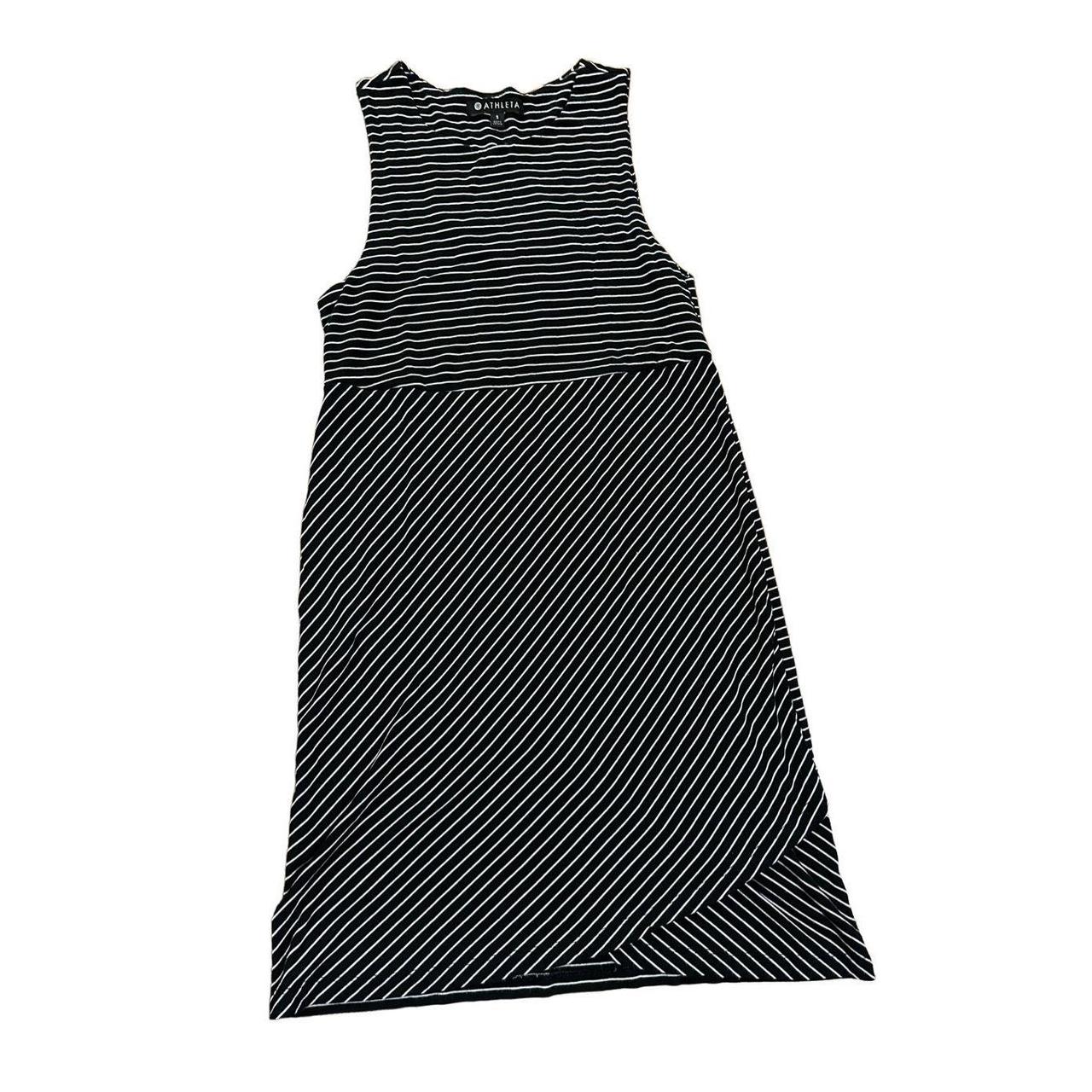 Athleta La Palma Dress Striped Athletic UPF 50