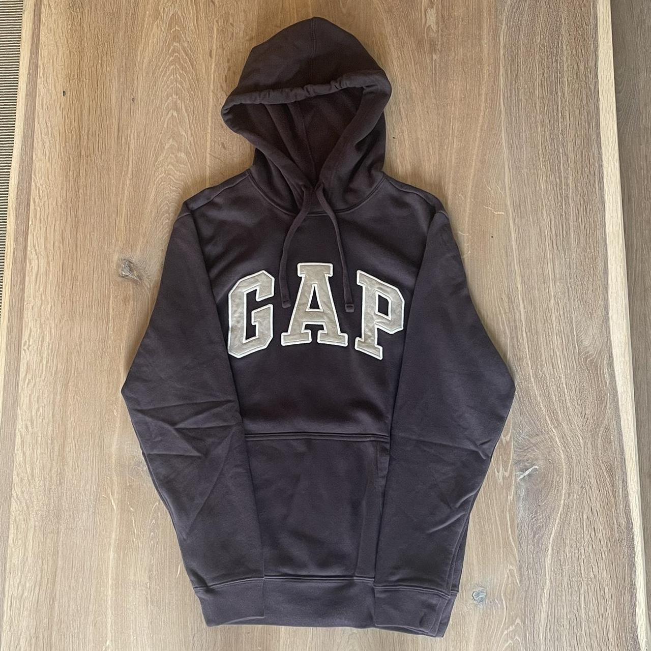 Gap Men's Brown Hoodie | Depop