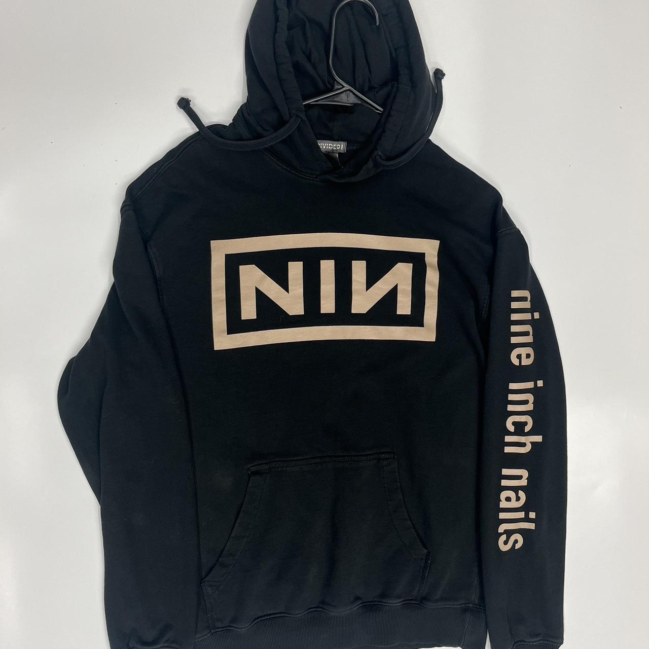 Nine Inch Nails  Classic Black Logo  Hoodie  IMPERICON EN