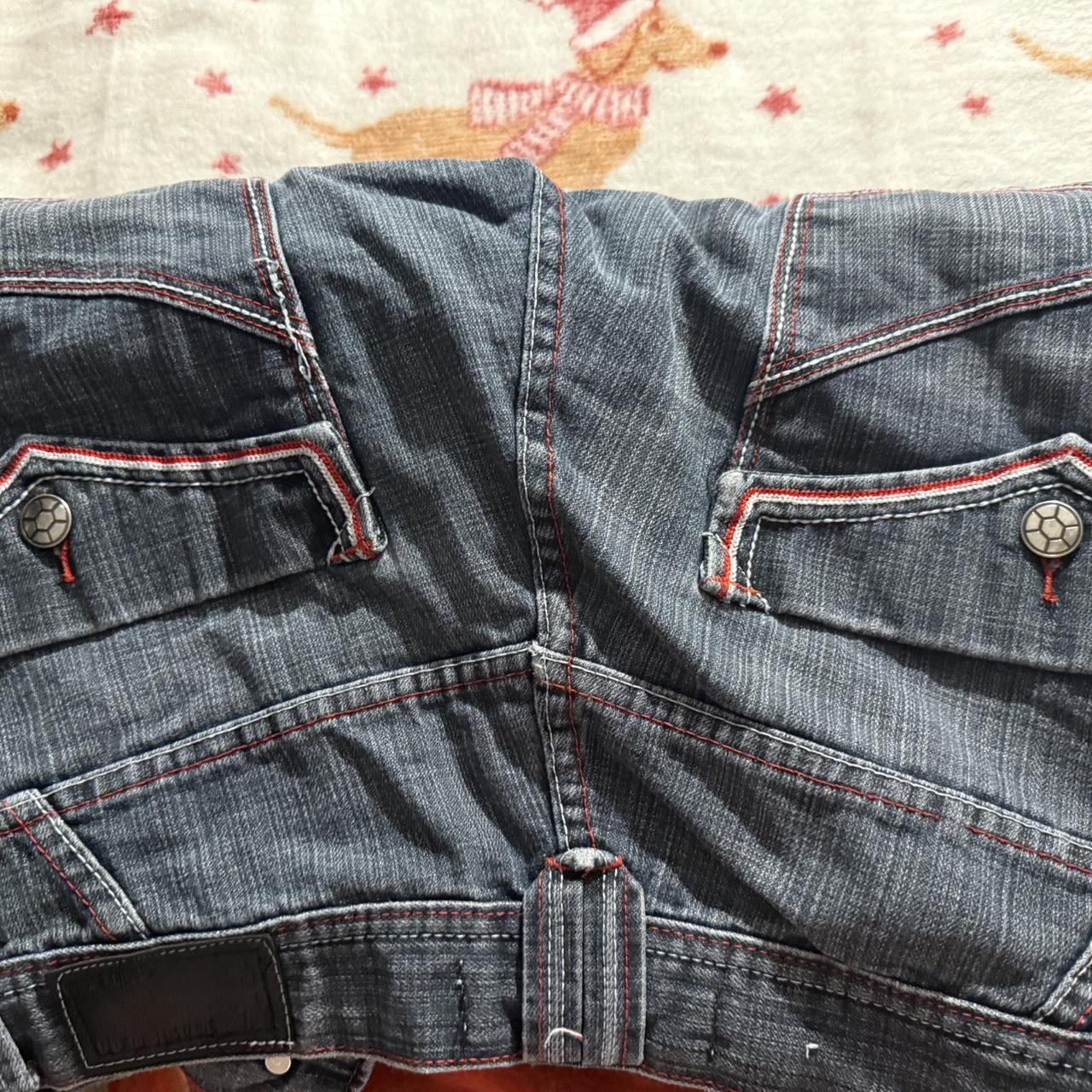 Code Bleu Men's Jeans - Navy/Blue - L – Basic cod… - image 3