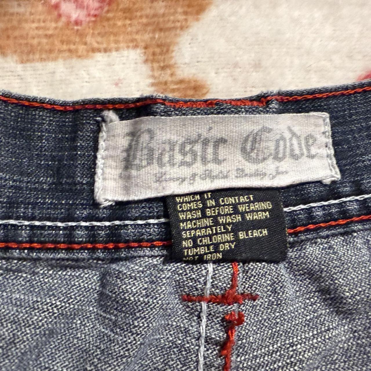 Code Bleu Men's Jeans - Navy/Blue - L – Basic cod… - image 2